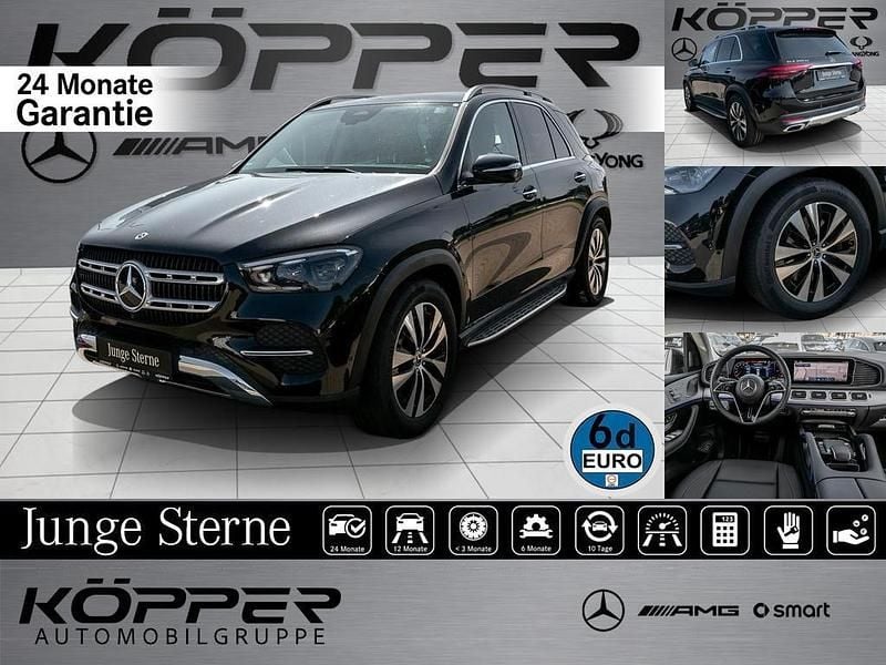 Obsidianschwarz Gebraucht 2024 Mercedes GLE350e Advanced Plus SUV | 75.444 € (Fairer Preis) - Bild 1/4