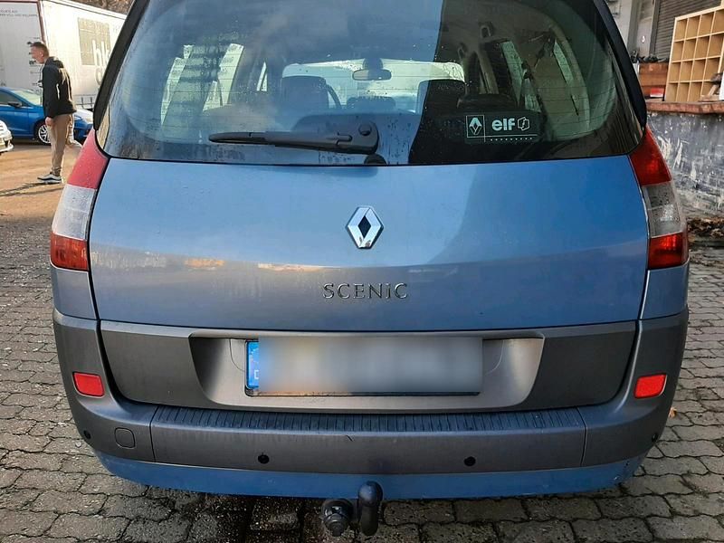 Gebraucht Renault Scénic II 135 PS (99 kW) 2006 Blau Van / Kleinbus