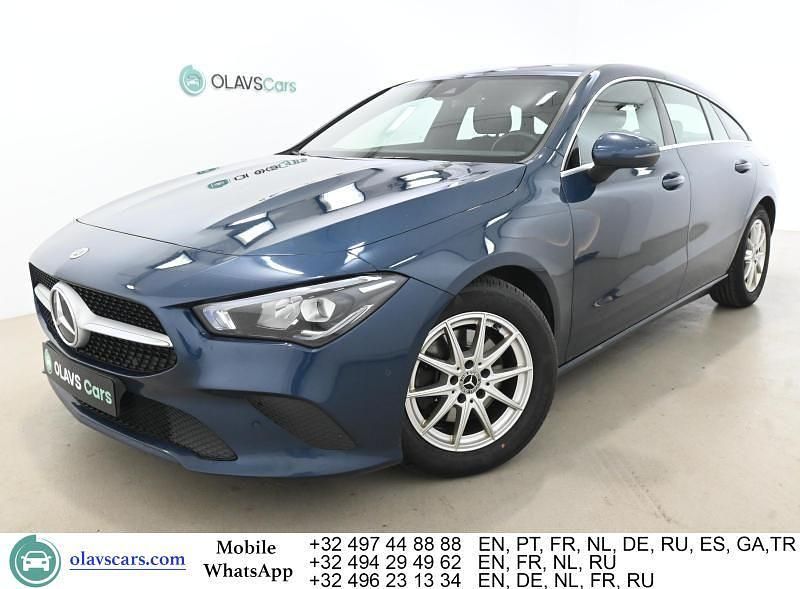 Blau Gebraucht 2021 Mercedes CLA180 Shooting Brake Kombi | 14.399 € (Guter Preis) - Bild 1/4