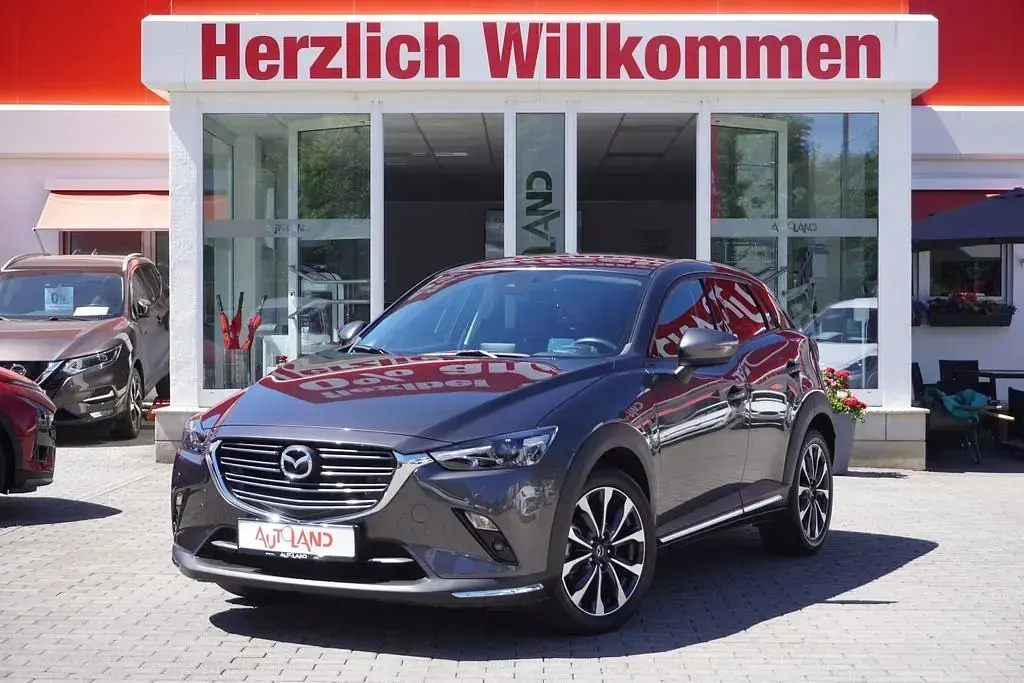 Gebraucht Mazda CX-3 Selection 121 PS (88 kW) 2021 Matrixgrau metallic SUV