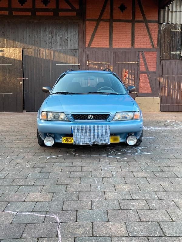 Gebraucht Suzuki Baleno 96 PS (70 kW) 1998 Blau Kombi