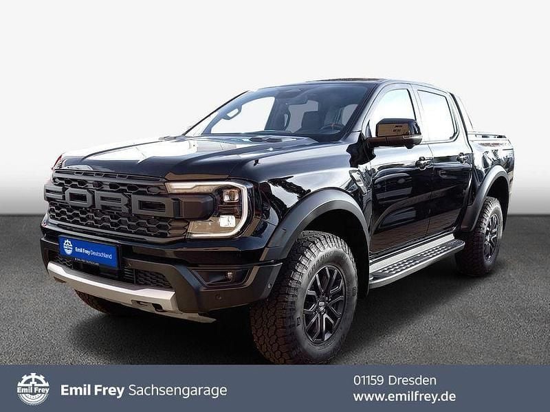 Absolute black metallic Neu 2025 Ford Ranger Raptor Abholung | 69.496 € (Fairer Preis) - Bild 1/4
