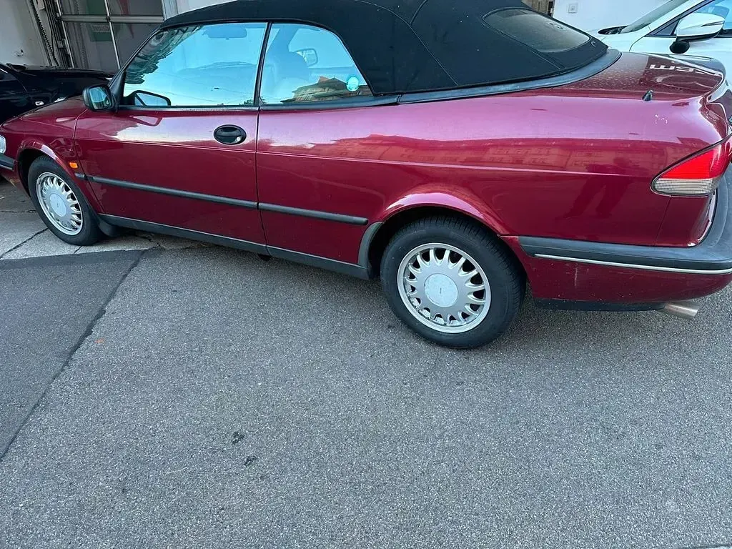 Gebraucht Saab 900 Cabriolet 150 PS (110 kW) 1994 Rot Cabrio