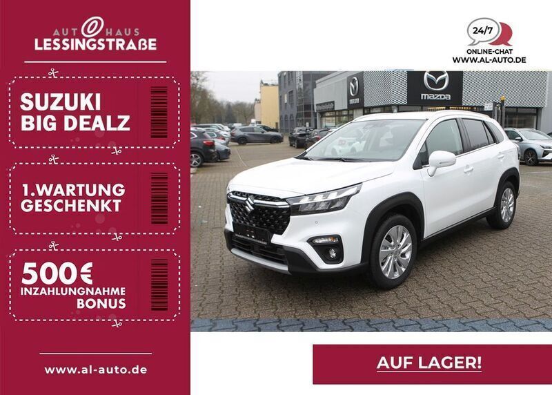Weiß Neu 2025 Suzuki SX4 S-Cross Comfort SUV | 27.937 € (Fairer Preis) - Bild 1/4