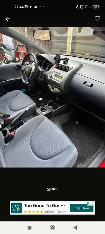 Gebraucht Honda Jazz ES 83 PS (61 kW) 2005 Rot Kleinwagen