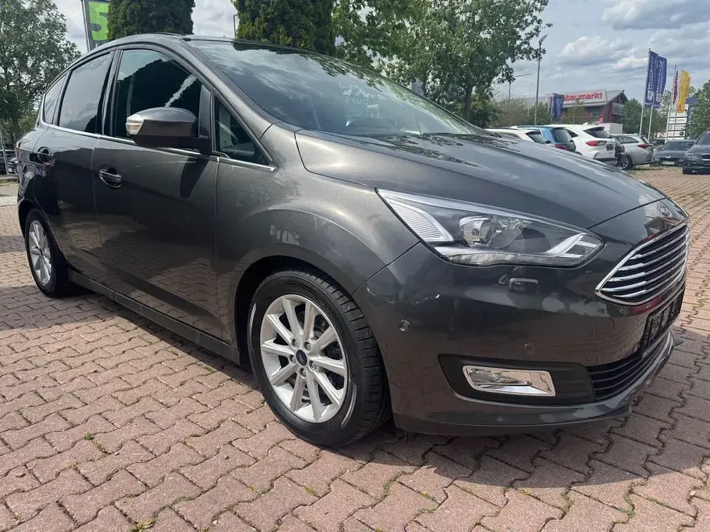 Gebraucht Ford C-MAX Titanium 150 PS (110 kW) 2018 Grau Van / Kleinbus