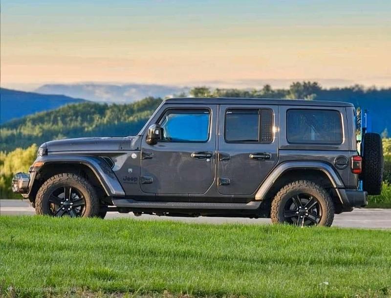 Grau Gebraucht 2020 Jeep Wrangler Night Eagle SUV | 43.999 € (Superpreis) - Bild 1/4