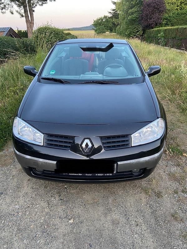 Schwarz Gebraucht 2005 Renault Mégane Cabriolet Cabrio | 1.399 € (Guter Preis) - Bild 1/4