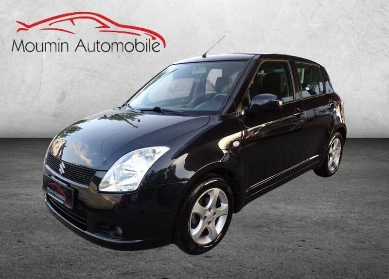 Schwarz Gebraucht 2009 Suzuki Swift Comfort Kleinwagen | 7.990 € - Bild 1/3