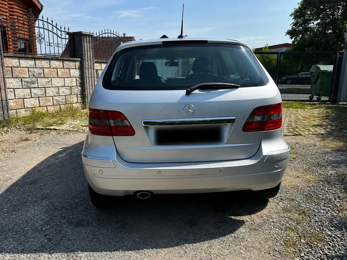 Gebraucht Mercedes B200 136 PS (100 kW) 2008 Grau Van / Kleinbus