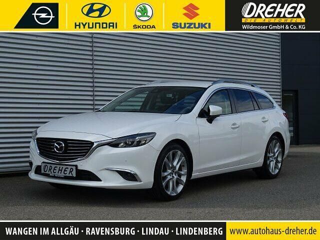 Gebraucht Mazda 6 Kizoku 150 PS (110 kW) 2018 Snowflake white pearl Kombi