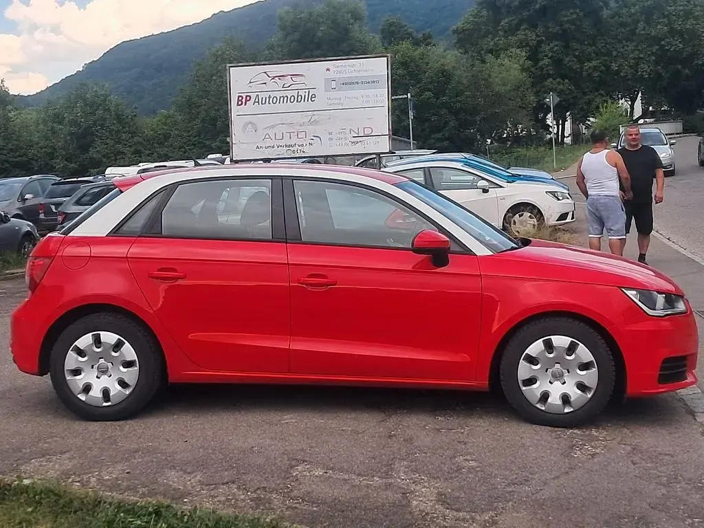 Gebraucht Audi A1 Sportback 90 PS (66 kW) 2015 Rot Kleinwagen