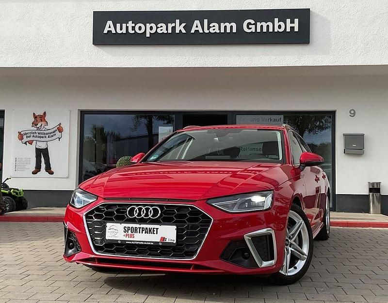 Tangorot Gebraucht 2022 Audi A4 S-Line Kombi | 28.999 € (Guter Preis) - Bild 1/4