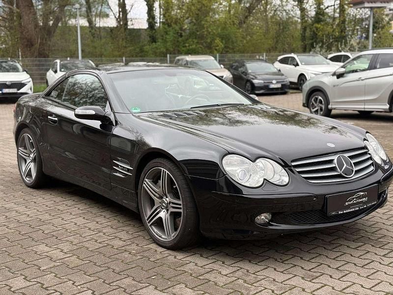 Gebraucht Mercedes SL600 500 PS (367 kW) 2003 Obsidianschwarz  metalliclack Cabrio