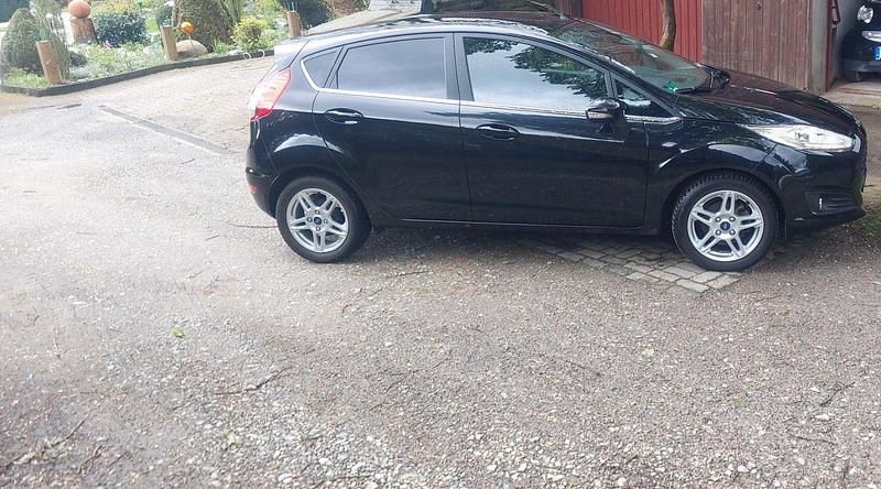 Gebraucht Ford Fiesta Trend 101 PS (74 kW) 2015 Schwarz Kleinwagen