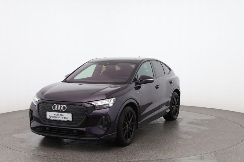 Auroraviolett met.. Gebraucht 2023 Audi Q4 Sportback e-tron Sport SUV | 54.990 € - Bild 1/4