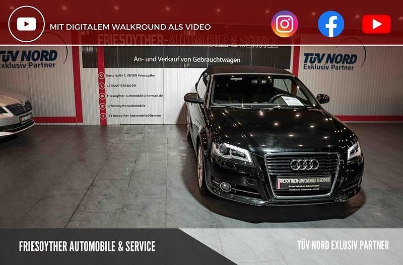 Gebraucht Audi A3 Cabriolet Ambition 105 PS (77 kW) 2010 Schwarz Cabrio