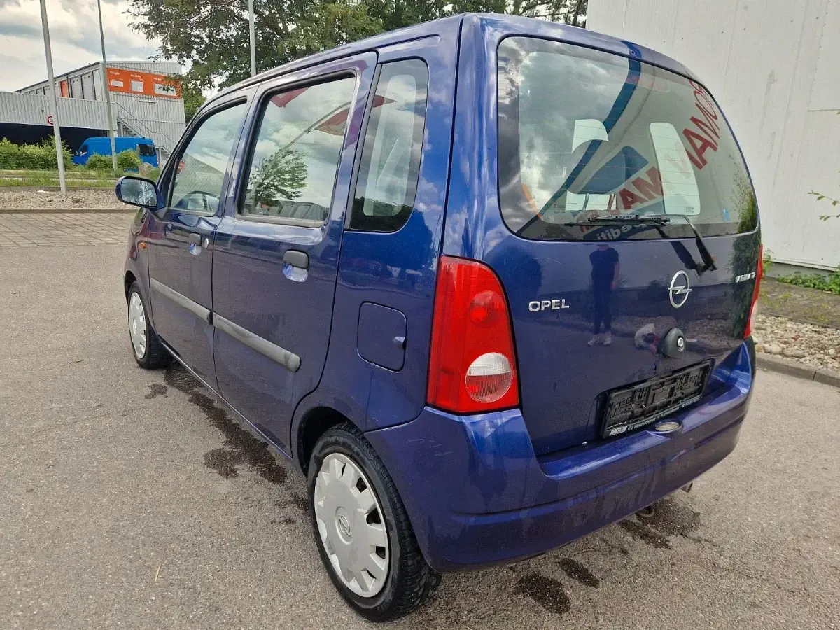 Gebraucht Opel Agila Comfort 75 PS (55 kW) 2000 Blau Van / Kleinbus