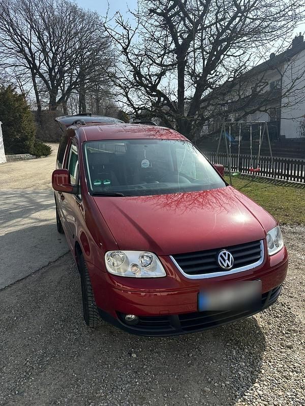 Gebraucht VW Caddy Life 102 PS (75 kW) 2007 Rot Van / Kleinbus