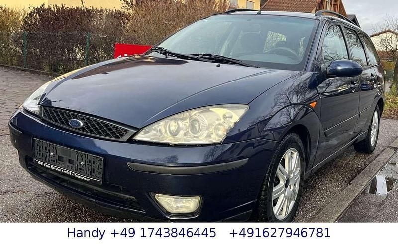 Gebraucht Ford Focus Ghia 116 PS (85 kW) 2004 Royalblau Kombi