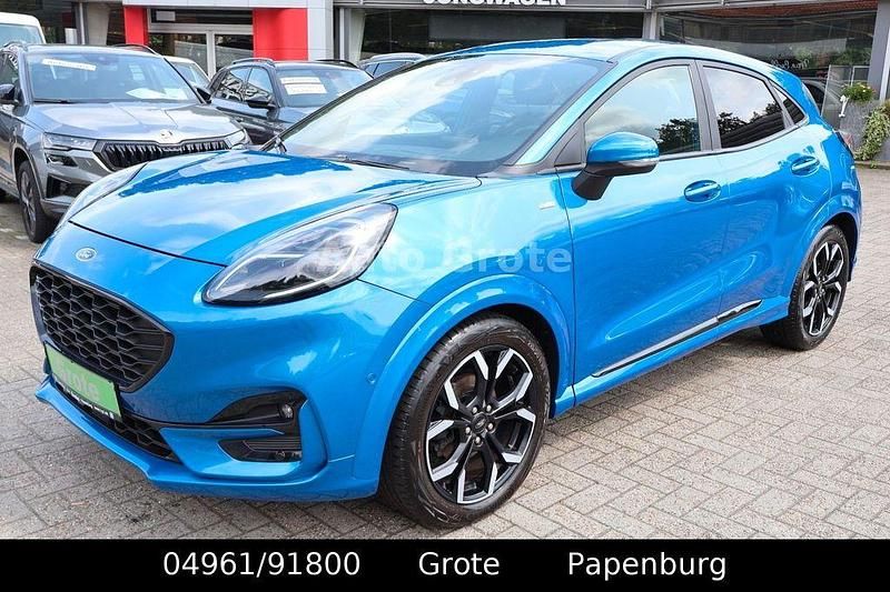 Blau Gebraucht 2020 Ford Puma ST-Line SUV | 15.990 € (Fairer Preis) - Bild 1/4