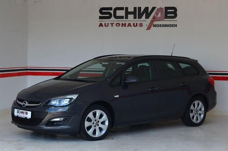 Grau Gebraucht 2015 Opel Astra Style Kombi | 4.200 € (Superpreis) - Bild 1/4