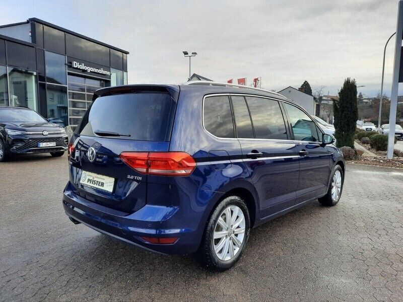 Gebraucht VW Touran Highline 150 PS (110 kW) 2016 Blau Van / Kleinbus