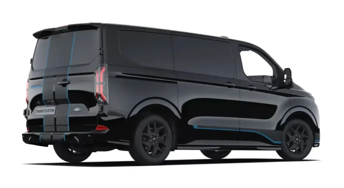 Neu Ford E-Transit Sport 160 kW (218 PS) 2026 Schwarz Van