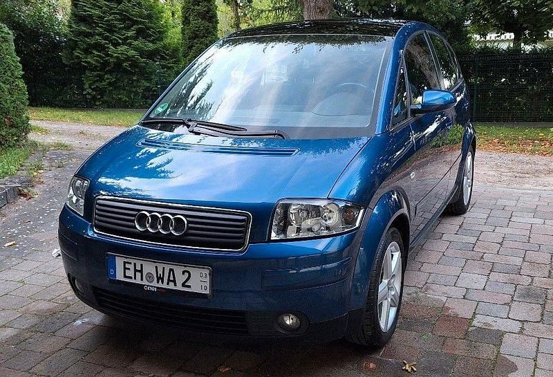 Blau Gebraucht 2004 Audi A2 Sport Kleinwagen | 9.700 € - Bild 1/4