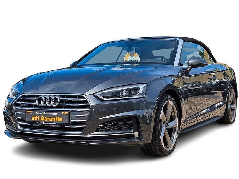 Grau Gebraucht 2017 Audi A5 Cabriolet Sport Cabrio | 25.580 € (Fairer Preis) - Bild 1/4