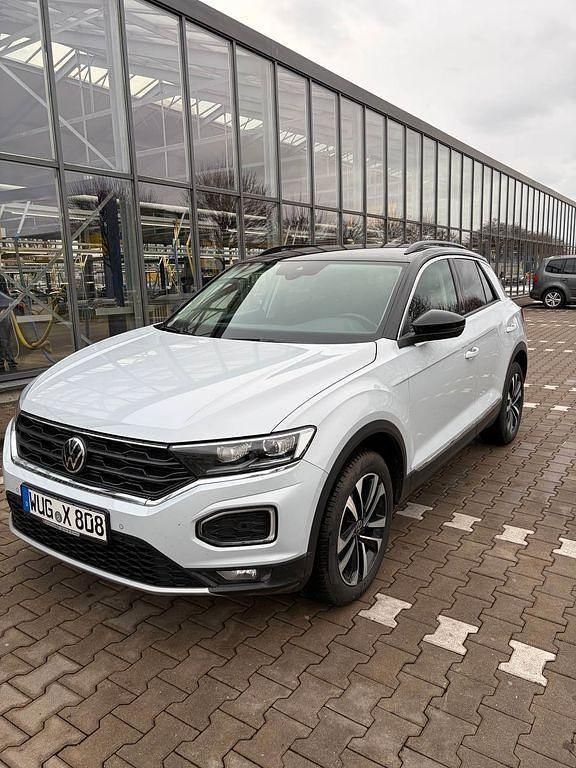 Weiß Gebraucht 2021 VW T-Roc United SUV | 22.890 € (Superpreis) - Bild 1/4