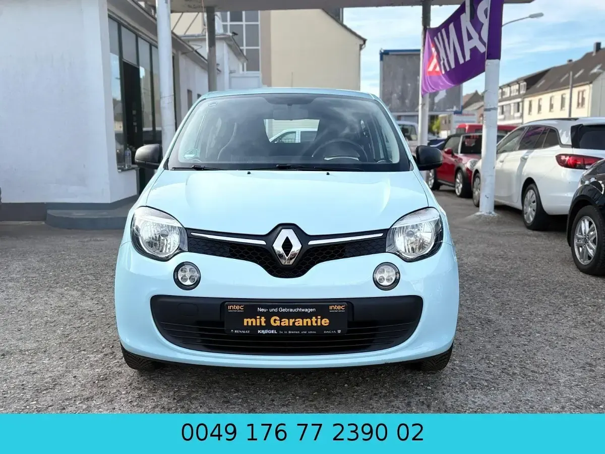 Usata Renault Twingo Expression 71 CV (52 kW) 2014 Blu Utilitaria