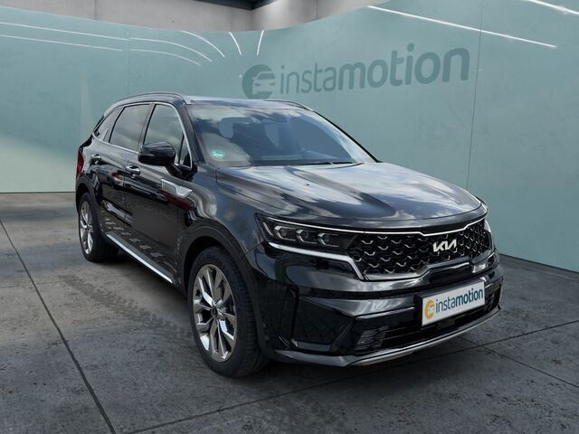 Schwarz Gebraucht 2024 Kia Sorento SUV | 59.920 € (Teuer) - Bild 1/2