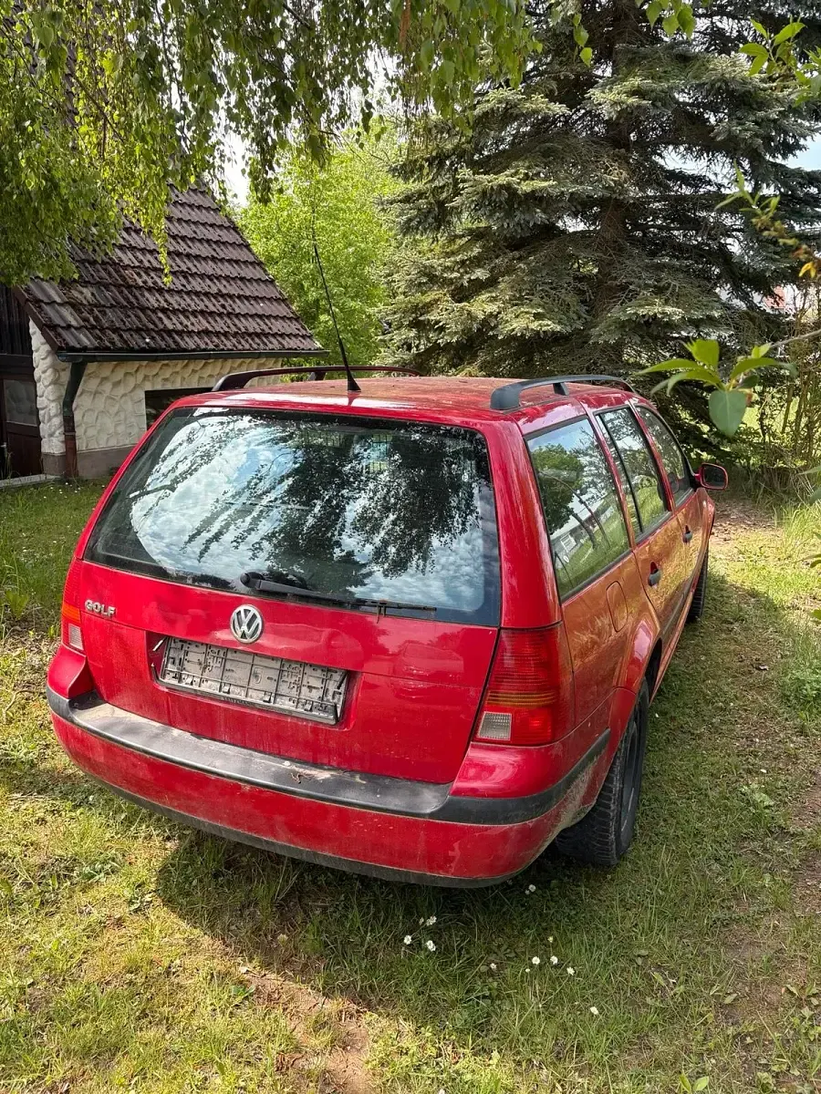 Brugt VW Golf IV 55 HK (40 kW) 2002 Rød Stationcar