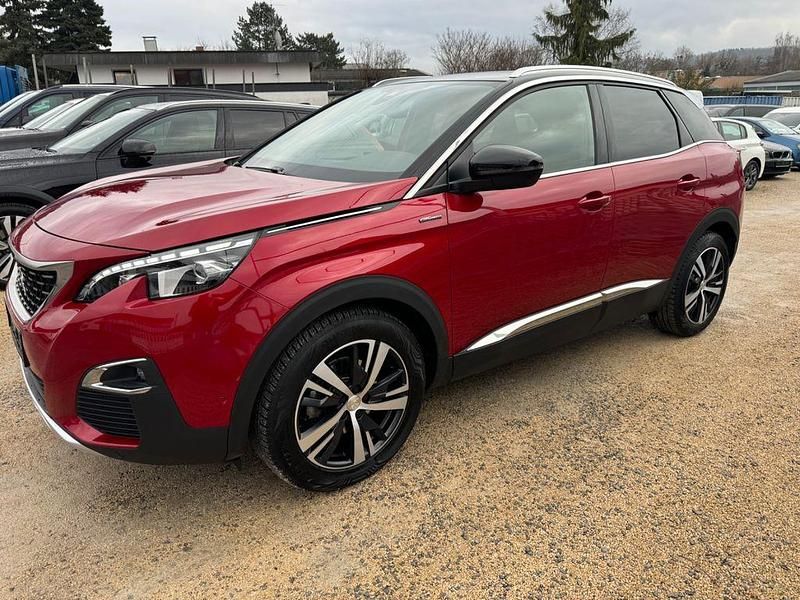 Rot Gebraucht 2017 Peugeot 3008 GT-line Limousine | 16.990 € (Guter Preis) - Bild 1/4