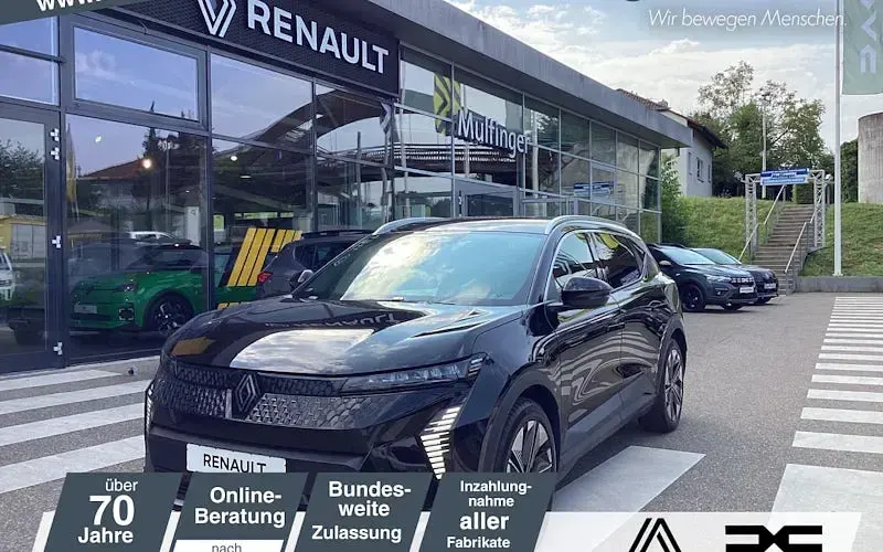 Neu Renault Scenic E-Tech Techno 160 kW (218 PS) 2025 Schwarz SUV