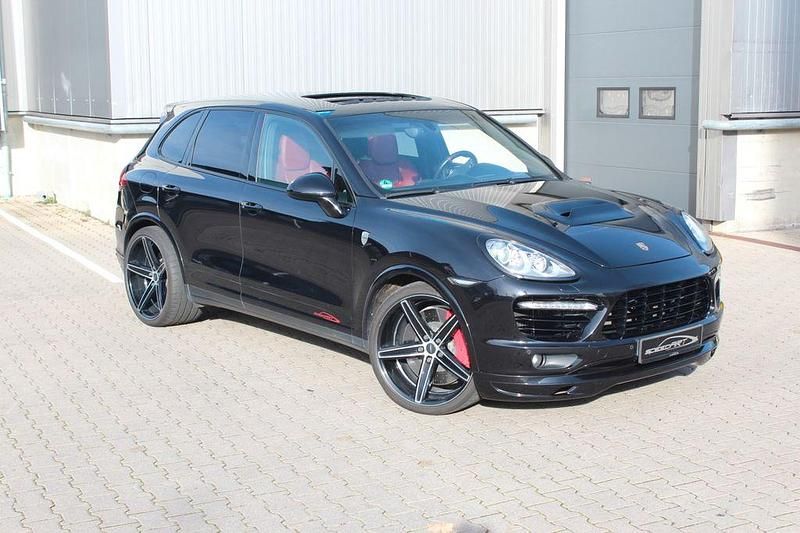 Schwarz Gebraucht 2013 Porsche Cayenne Turbo SUV | 29.500 € - Bild 1/4