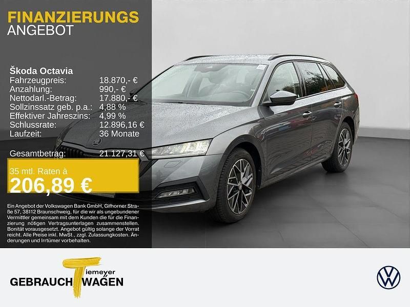 Grau Gebraucht 2022 Skoda Octavia Ambition Kombi | 18.870 € (Superpreis) - Bild 1/4