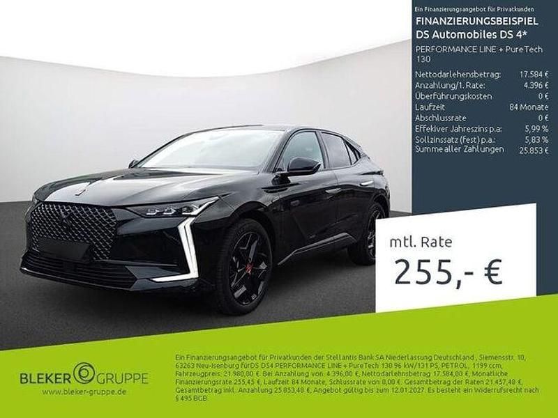 Schwarz Gebraucht 2023 Citroën DS4 PureTech Kleinwagen | 21.980 € (Fairer Preis) - Bild 1/3