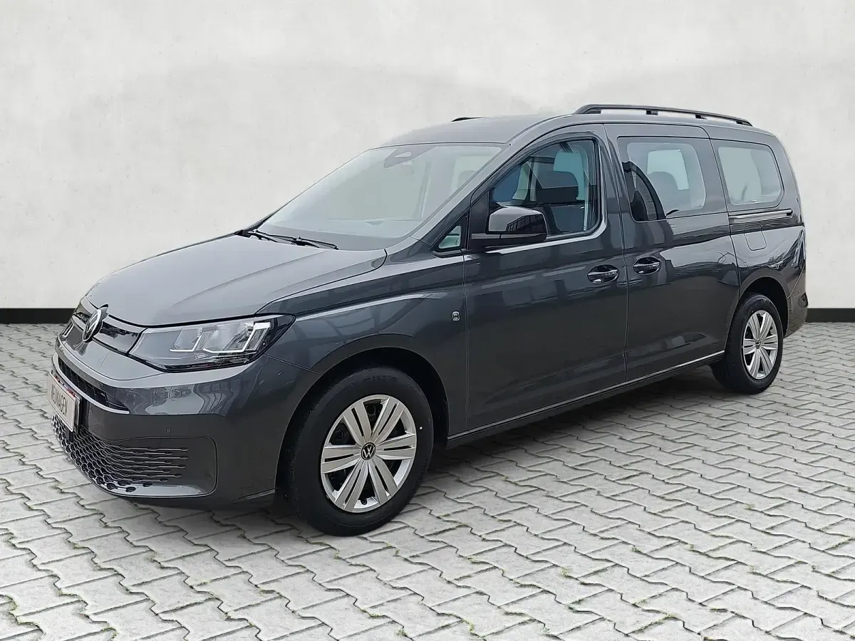 Nowe VW Caddy Maxi Basis 122 KM (89 kW) 2026 Szary Minivan