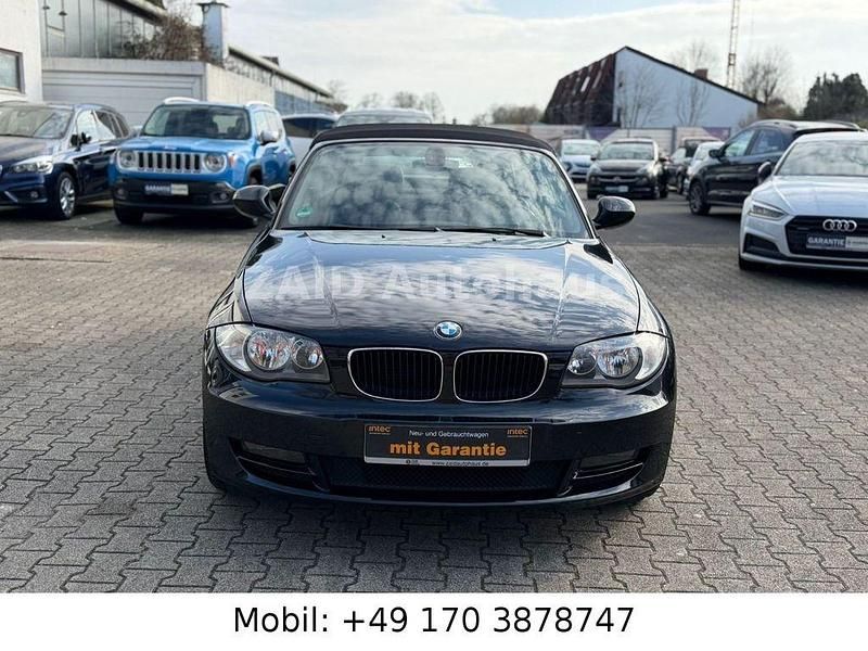 Gebraucht BMW 118 Cabriolet Advantage 143 PS (105 kW) 2009 Saphirschwarz Cabrio