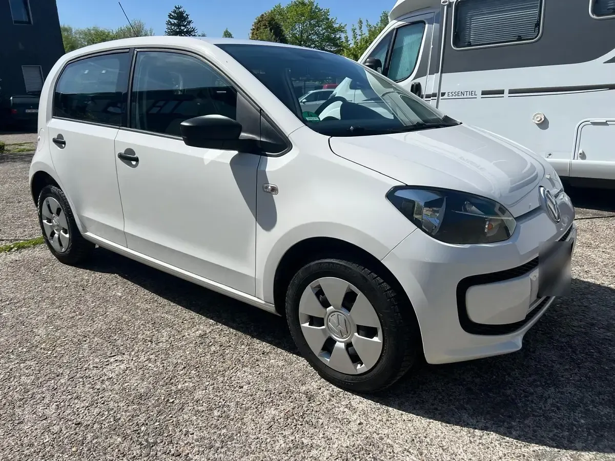 Gebraucht VW up! 60 PS (44 kW) 2014 Weiß Kleinwagen