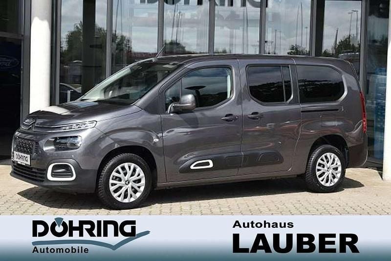 Platinumgrau /metal Gebraucht 2021 Citroën Berlingo PureTech Van / Kleinbus | 21.990 € (Etwas zu teuer) - Bild 1/4
