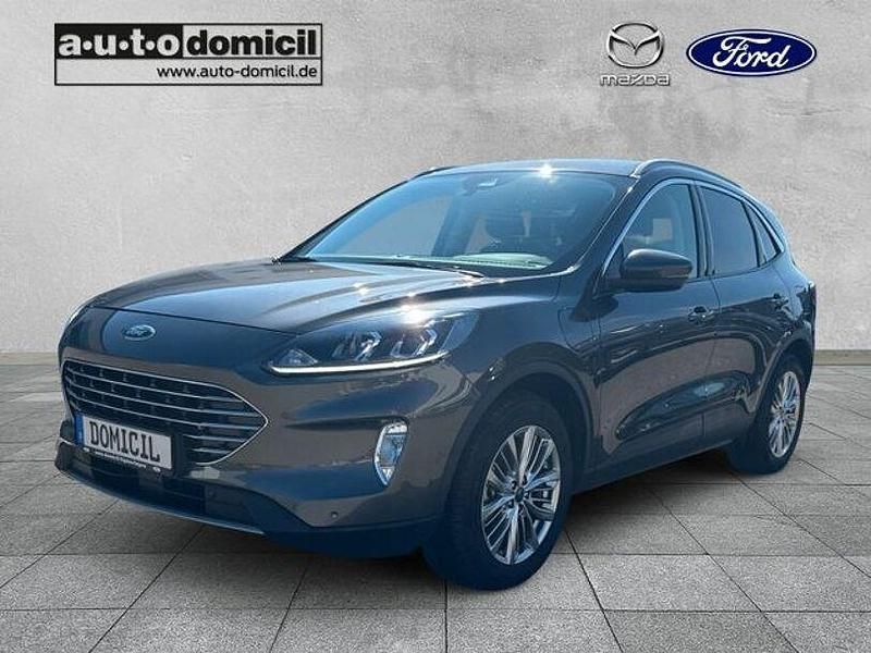 Grau Gebraucht 2021 Ford Kuga Titanium SUV | 23.990 € (Fairer Preis) - Bild 1/4
