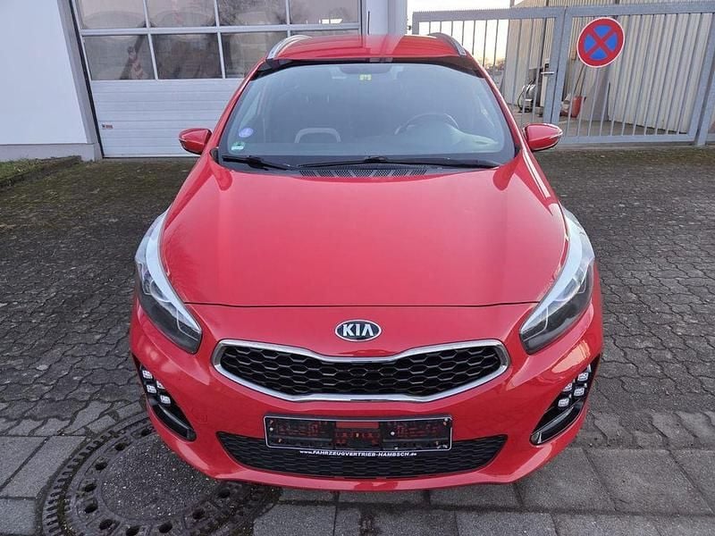 Gebraucht Kia Ceed GT-Line 120 PS (88 kW) 2015 Rot Kleinwagen