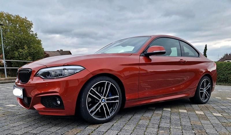 Orange Gebraucht 2019 BMW 225 M Sport Coupé | 22.900 € (Guter Preis) - Bild 1/4
