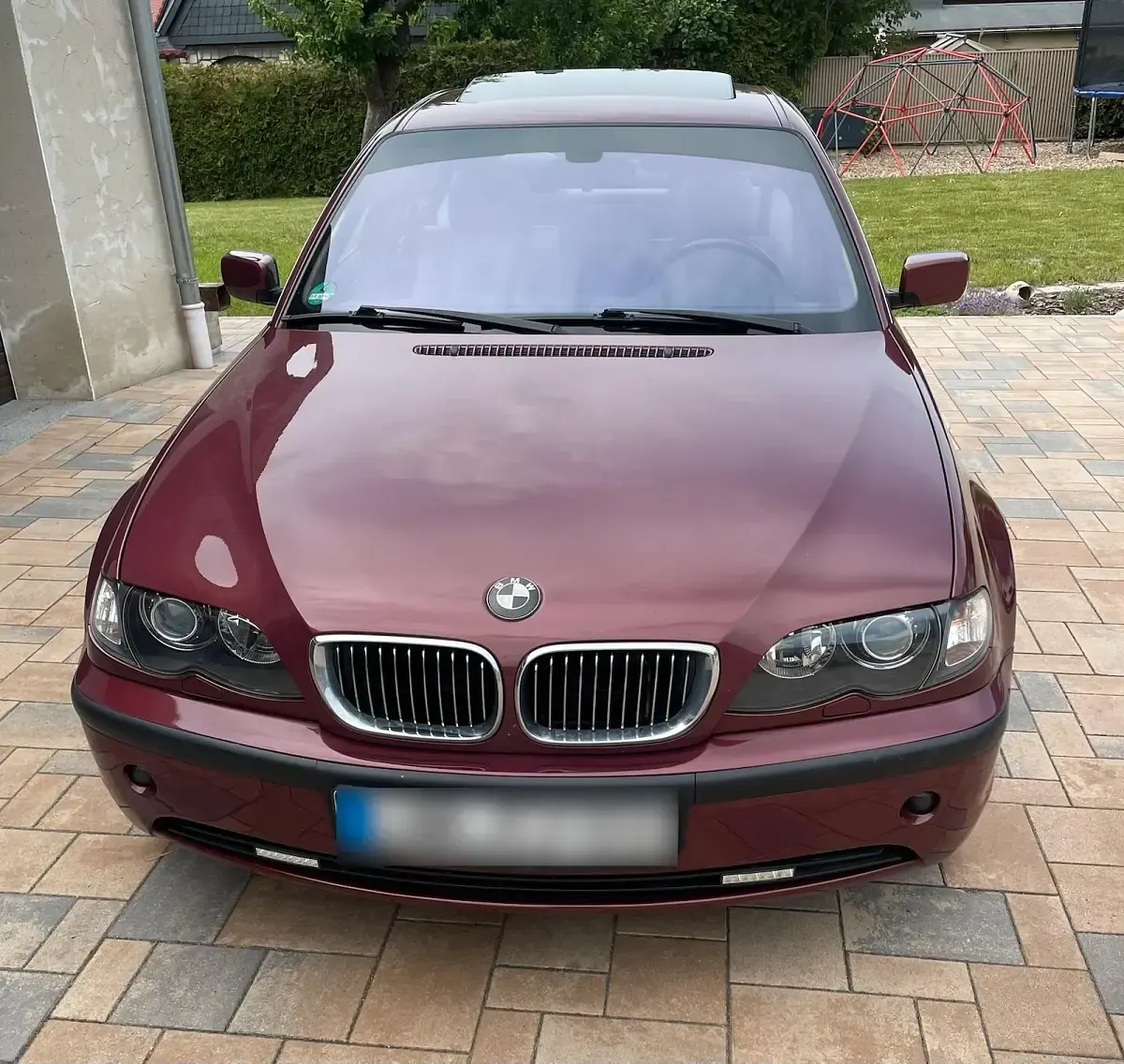 Gebraucht BMW 320 170 PS (125 kW) 2003 Rot Limousine
