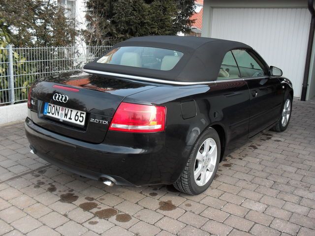 Gebraucht Audi A4 Cabriolet 190 PS (139 kW) 2006 Schwarz metallic Cabrio
