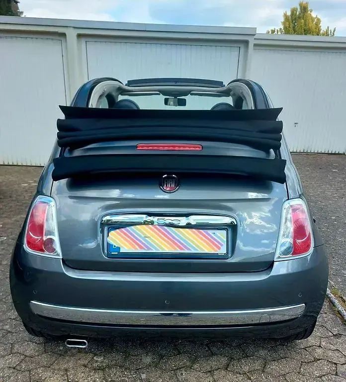 Gebraucht Fiat 500C Lounge 86 PS (63 kW) 2012 Grau Cabrio