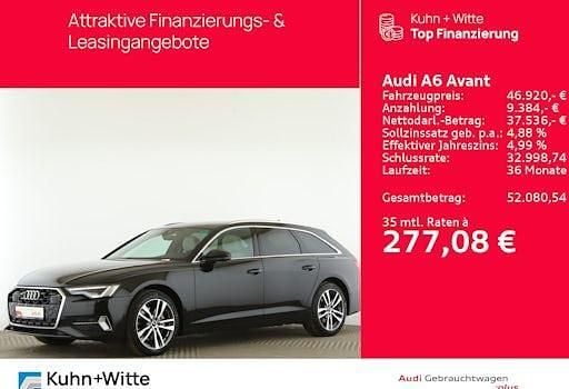 Gebraucht Audi A6 Advanced Plus 286 PS (210 kW) 2024 Mythosschwarz metallic Kombi
